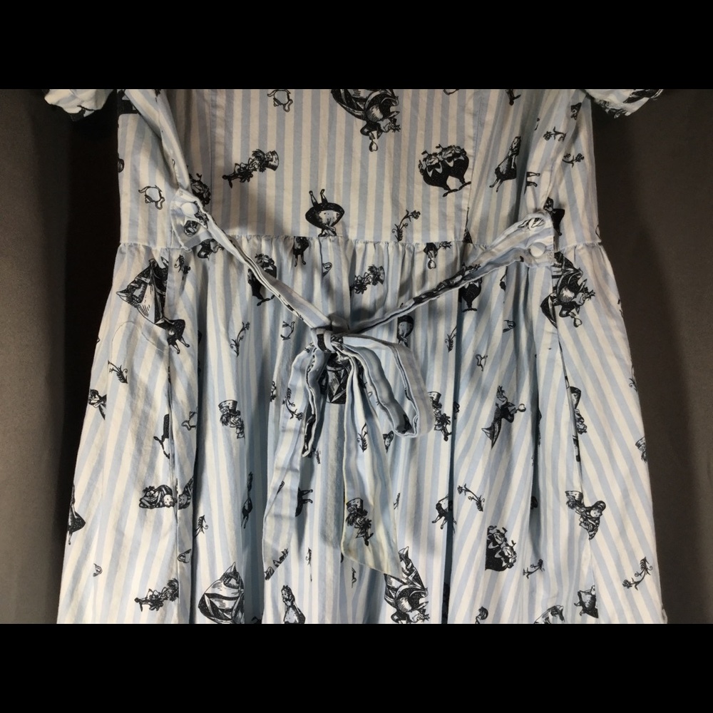 Disney Hot Topic Alice in Wonderland Curiouser & Cutiouser Dress - Picture 8 of 14